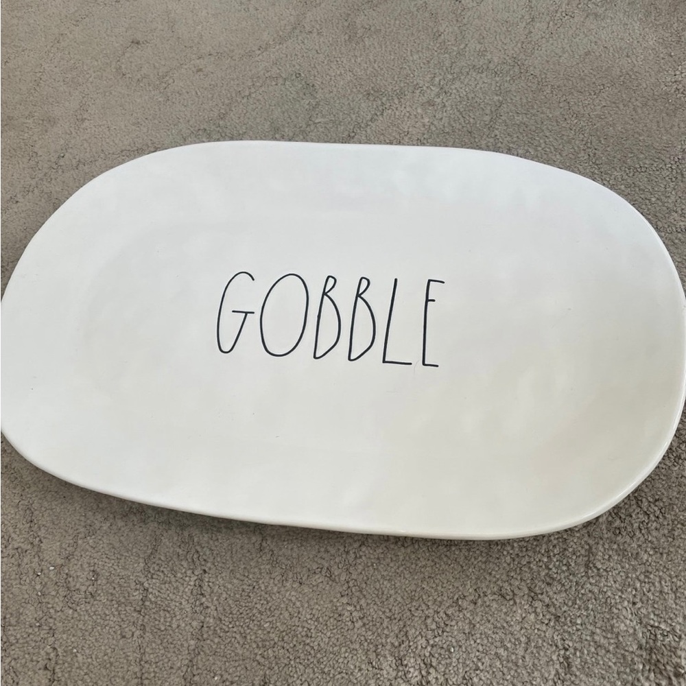 Rae Dunn Thanksgiving Plate